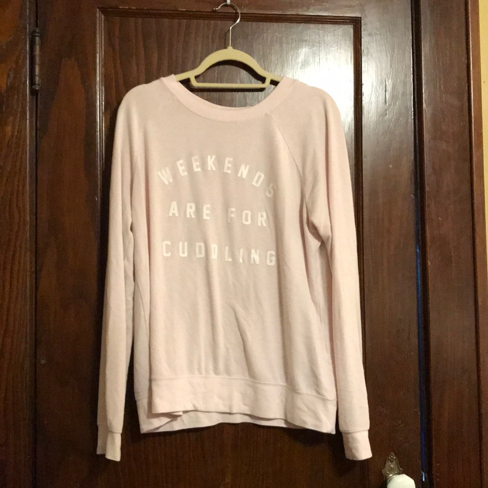 Grayson Threads Weekends Are For Cuddling Sweater